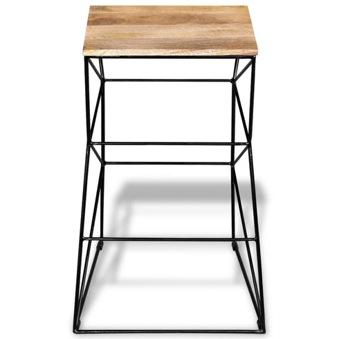 Swen Studio -  Bar Stools 4 pcs Solid Mango Wood